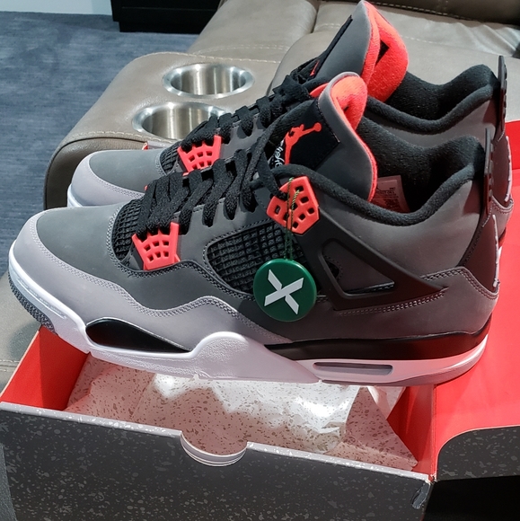 Jordan 4 Retro Infrared (Size 14) - Picture 6 of 12